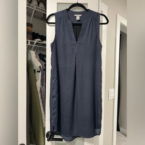 H&M Navy Print Dress